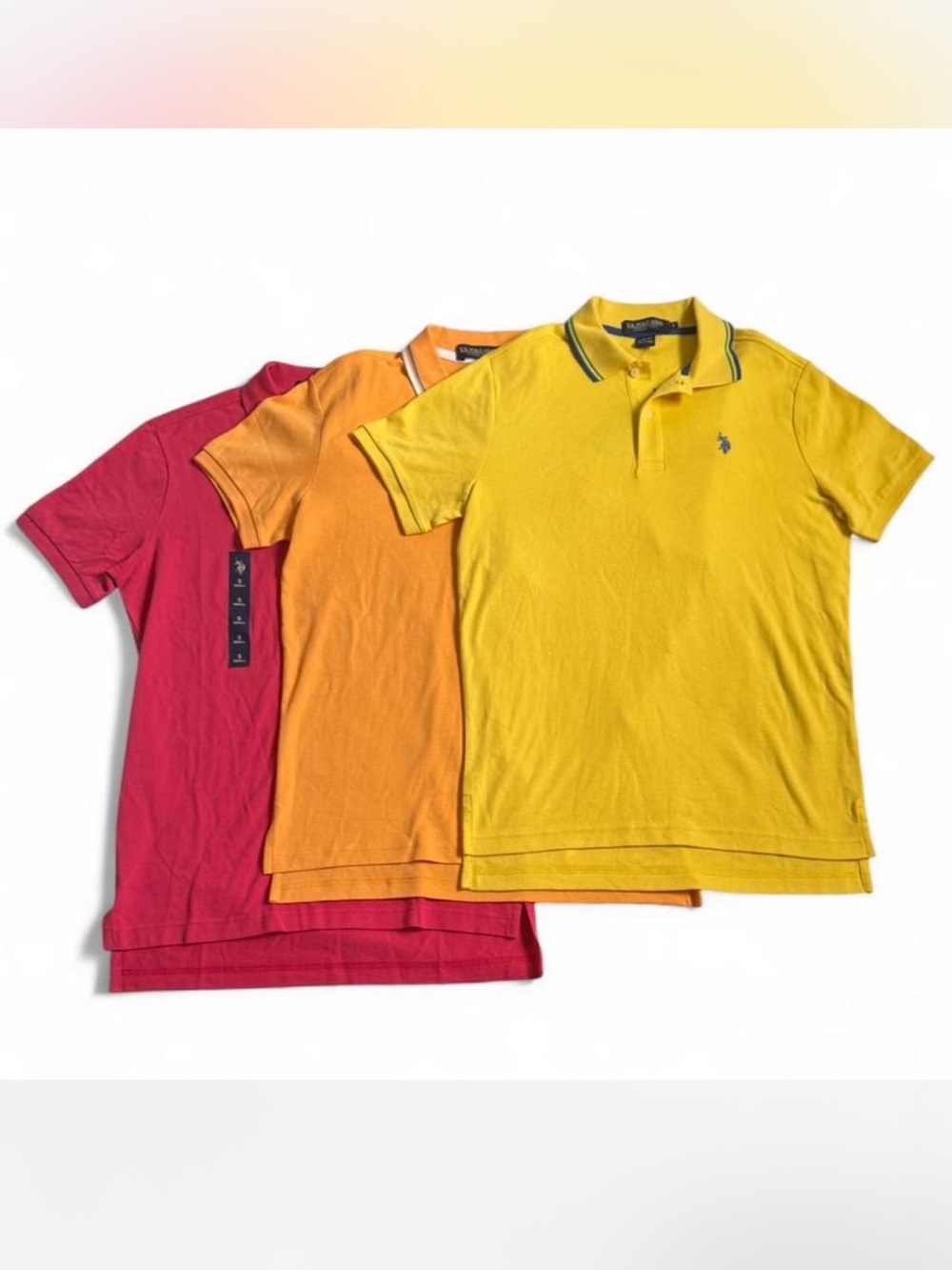 Men’s Multi-Color Polo T-Shirt Bundle